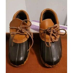 LL Bean  Size 6‎ Maine Hunting Shoe Duck Boots Leather Made In USA
